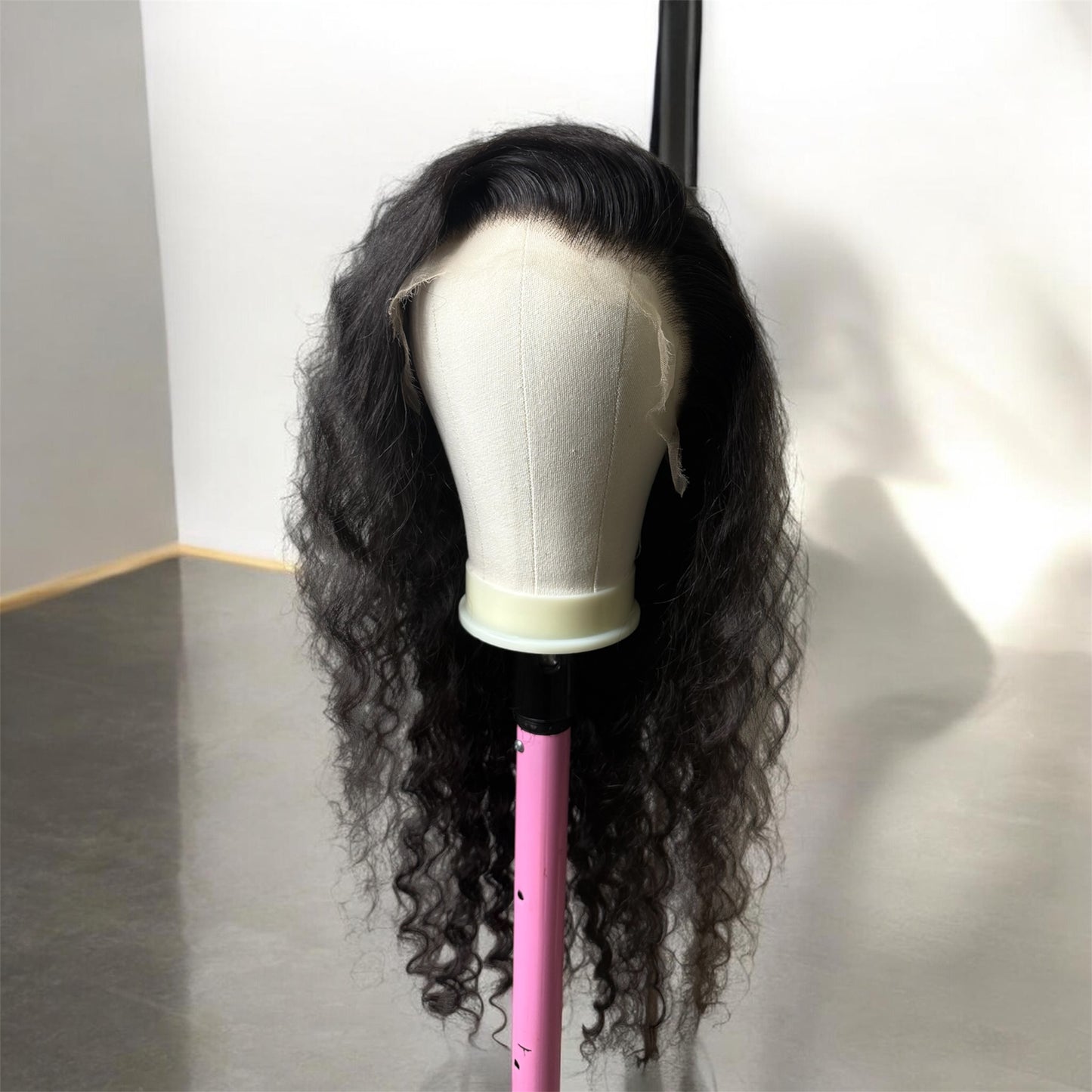 Dollhouse Lux 1B Loose Deep 28” – 200% Density – 13x6 – 100%  Virgin Pre-Plucked Human Hair