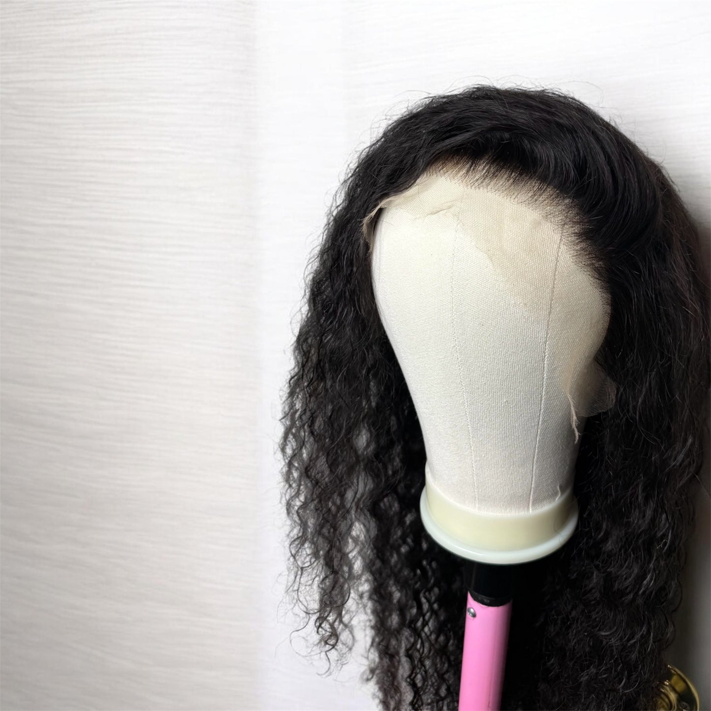 Dollhouse Lux 1B Deep Wave 30" – 200% Density – 13x6 – 100%  Virgin Pre-Plucked Human Hair