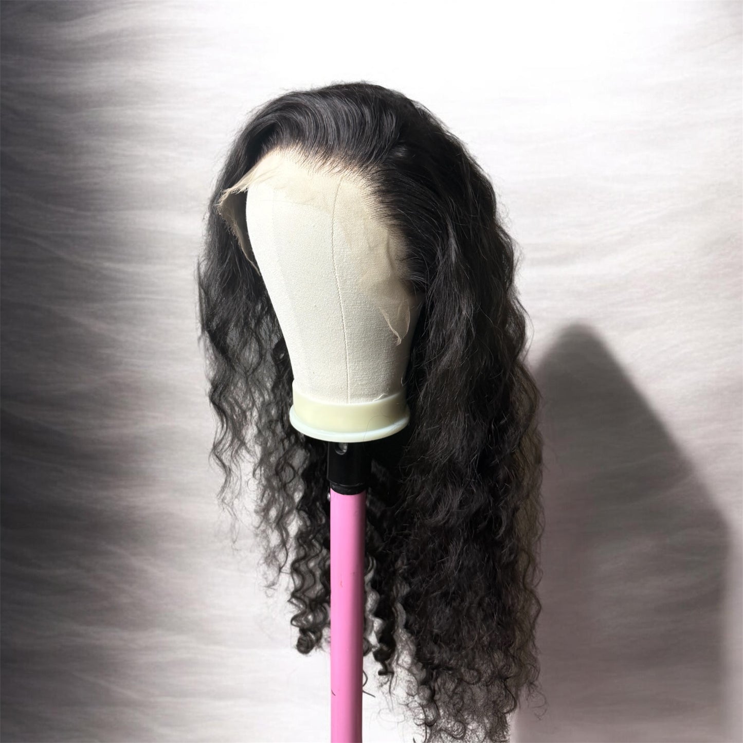 Dollhouse Lux 1B Loose Deep 28” – 200% Density – 13x6 – 100%  Virgin Pre-Plucked Human Hair
