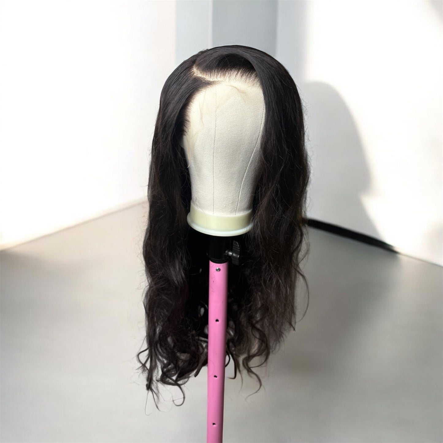 Dollhouse Lux 1B Body Wave 30” – 200% Density – 13x6 – 100%  Virgin Pre-Plucked Human Hair