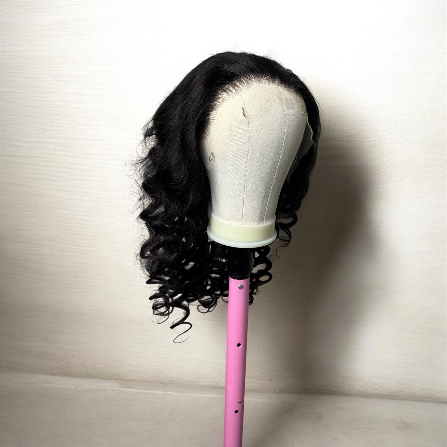 Dollhouse Lux 1B Loose Wave 30” – 200% Density – 13x6 – 100%  Virgin Pre-Plucked Human Hair