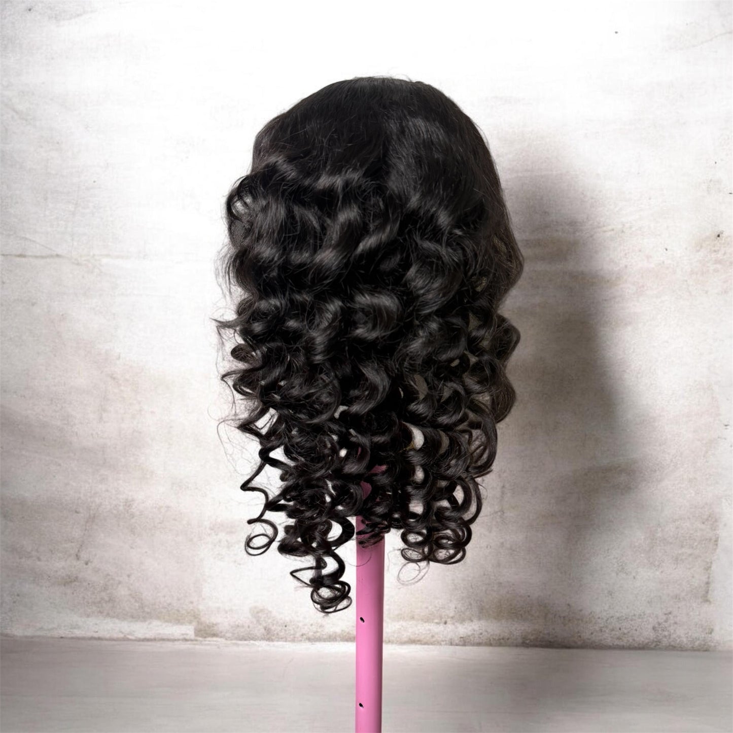 Dollhouse Lux 1B Loose Wave 30” – 200% Density – 13x6 – 100%  Virgin Pre-Plucked Human Hair