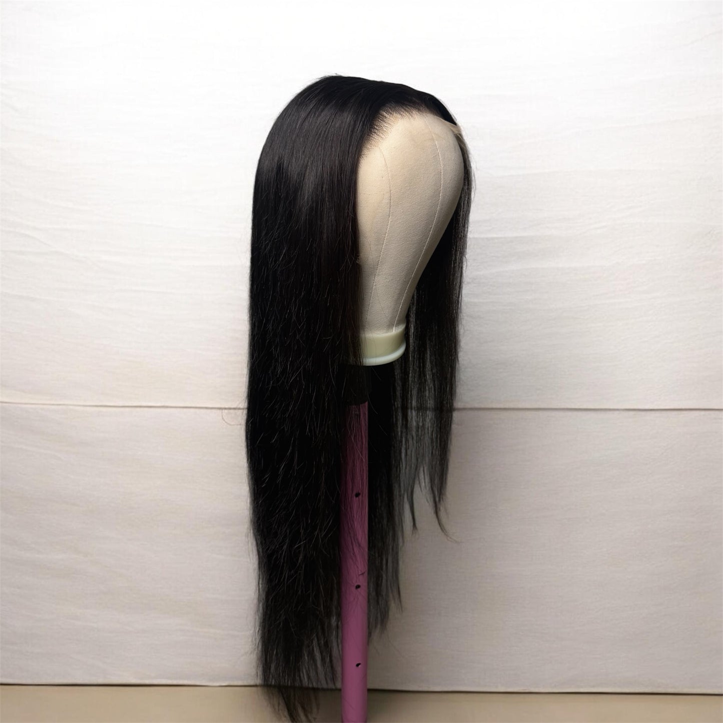 Dollhouse Lux 1B Straight 28” – 200% Density – 13x6 – 100%  Virgin Pre-Plucked Human Hair