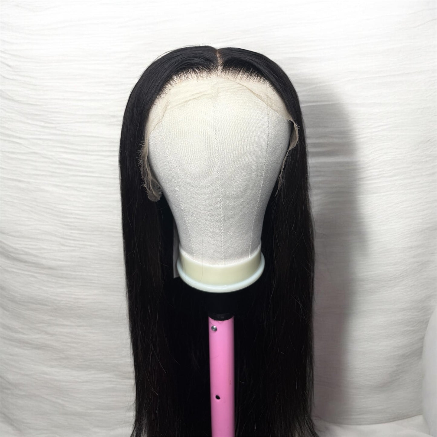 Dollhouse Lux 1B Straight 28” – 200% Density – 13x6 – 100%  Virgin Pre-Plucked Human Hair